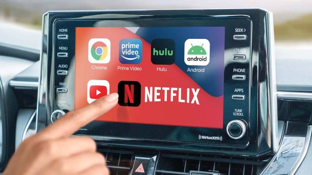 kyebriq YouTube CarPlay Netflix